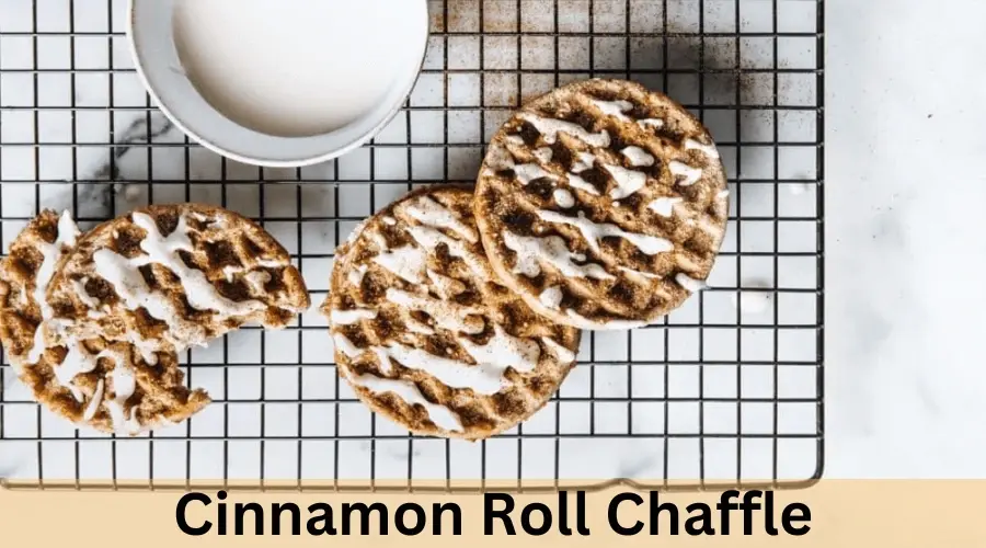 Cinnamon Roll Chaffle