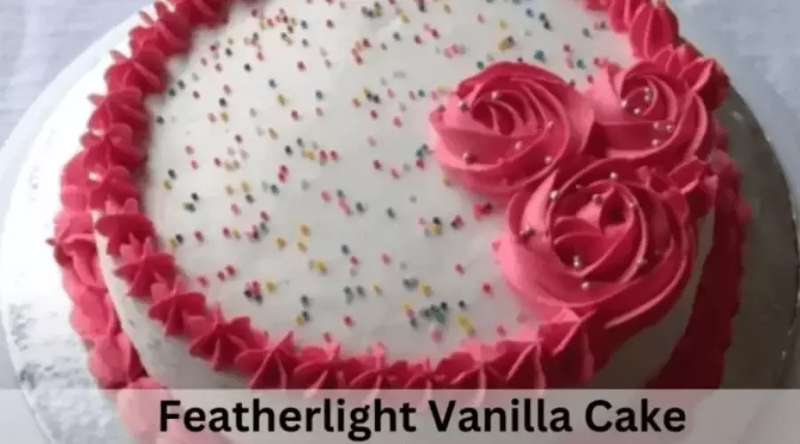 Featherlight Vanilla Cake
