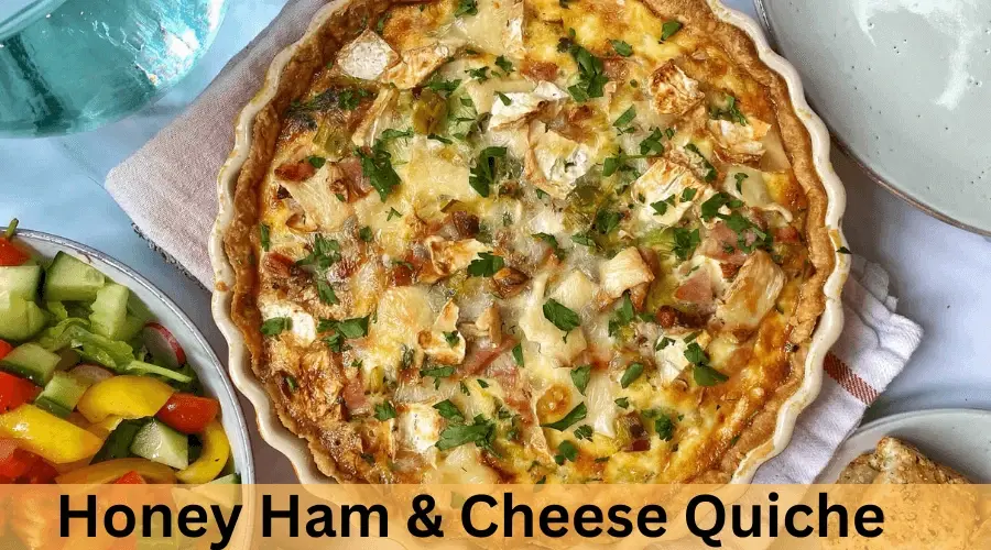 Honey Ham & Cheese Quiche