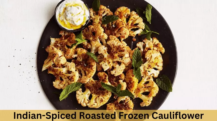 Indian-Spiced Roasted Frozen Cauliflower