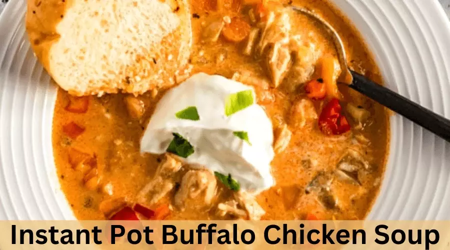  Instant Pot Buffalo Chicken Soup