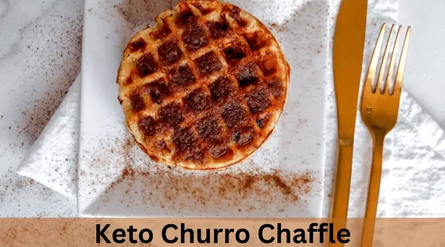Keto Churro Chaffle