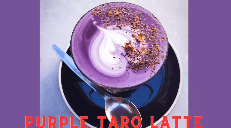  Purple Taro Latte