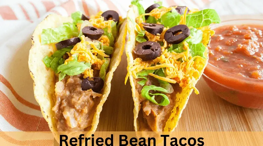 Refried Bean Tacos