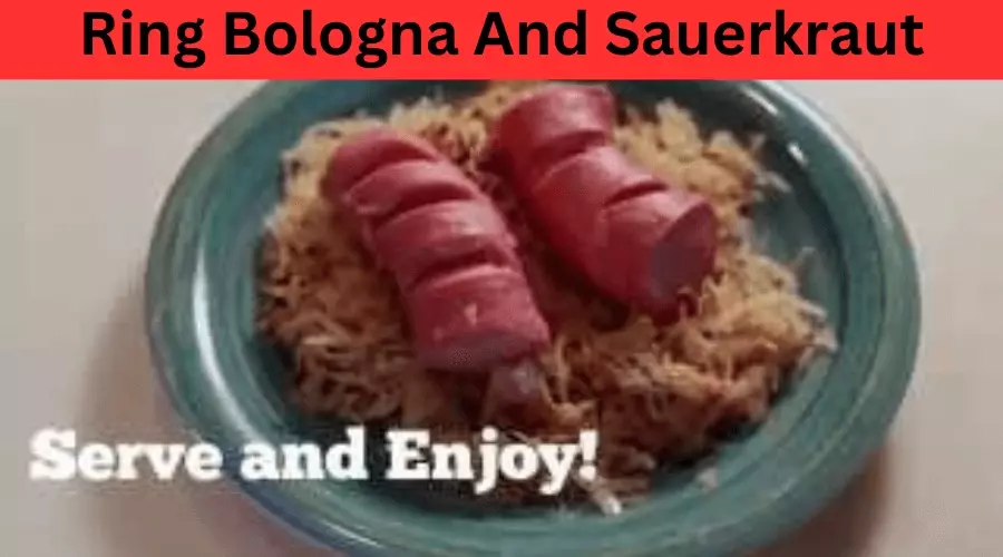 Ring Bologna And Sauerkraut