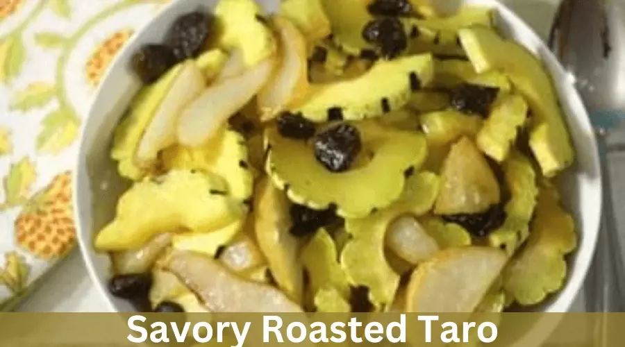 Savory Roasted Taro