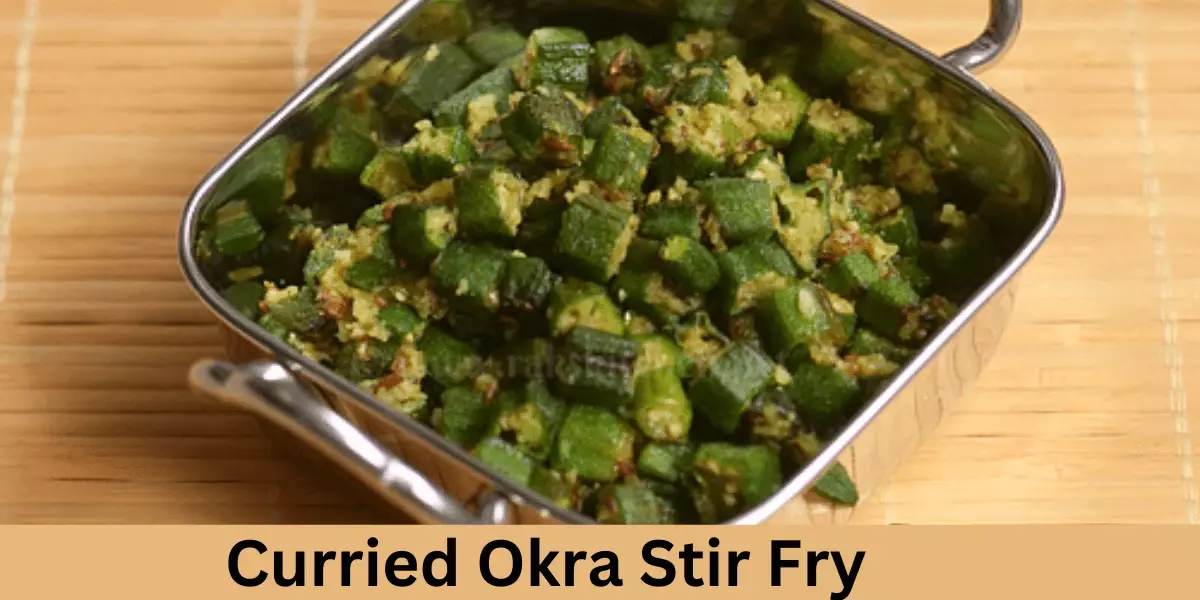 Curried Okra Stir Fry