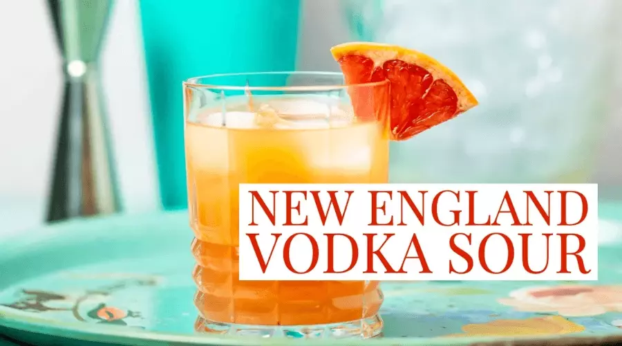 Tangy New England Vodka Sour