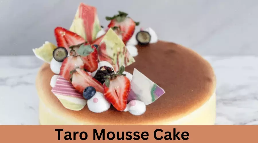  Taro Mousse Cake