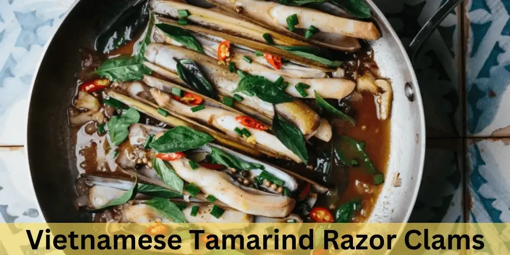 Vietnamese Tamarind Razor Clams