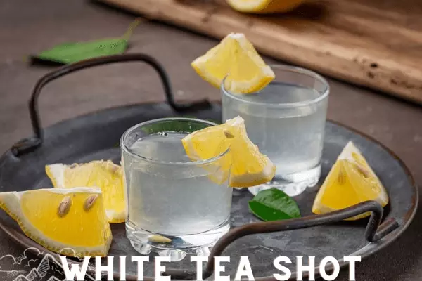 white tea shot