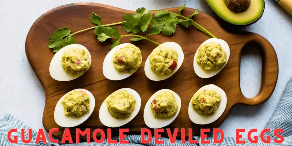 Guacamole Deviled Eggs