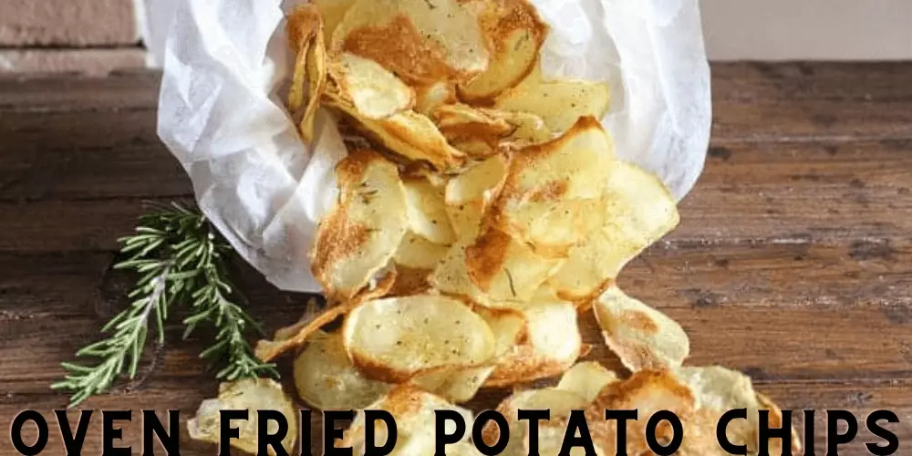 Oven Fried Potato Chips