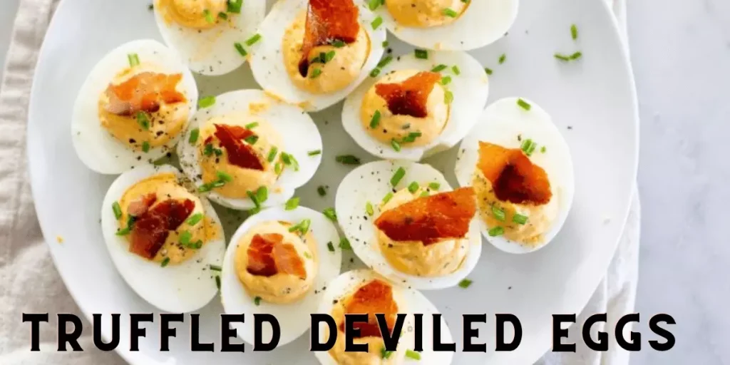 Truffled Deviled Eggs
