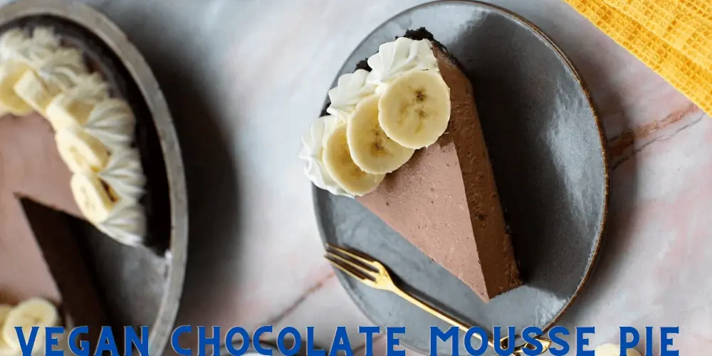 Vegan Chocolate Mousse Pie