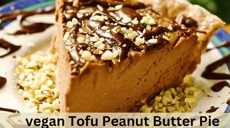 vegan Tofu Peanut Butter Pie