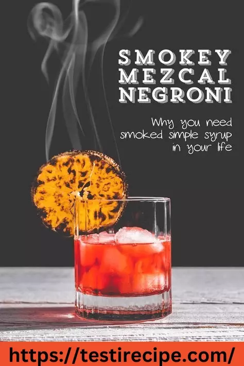 Smoky Mezcal Negroni