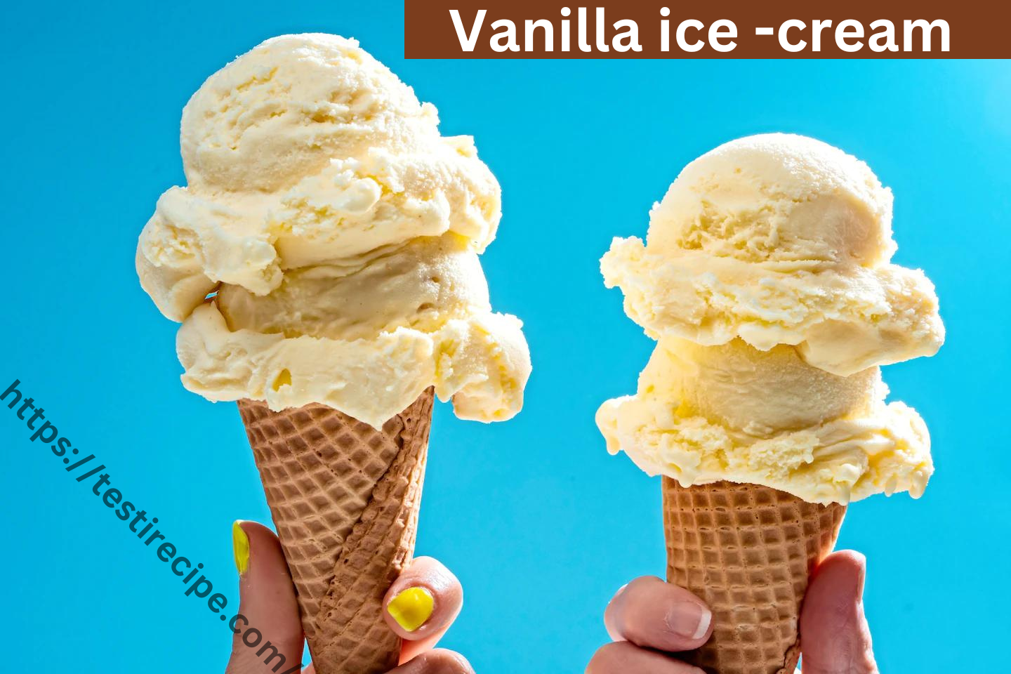 Vanilla ice -cream